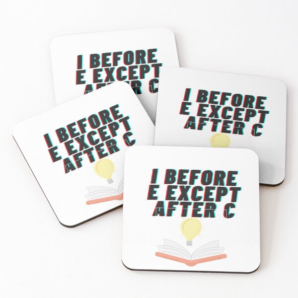 Item preview, I Before e except after c designed and sold by Cjayu.