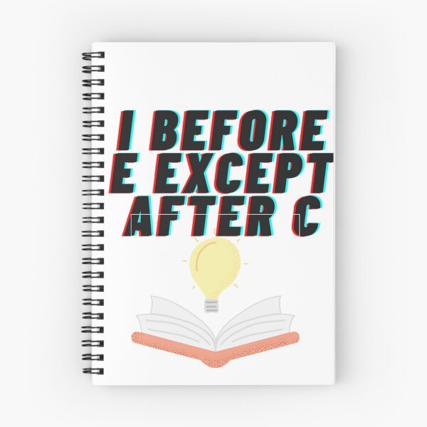 Item preview, I Before e except after c designed and sold by Cjayu.
