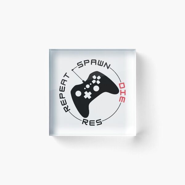 Item preview, Spawn Res Repeat | Gamer designed and sold by itsokaybyme.