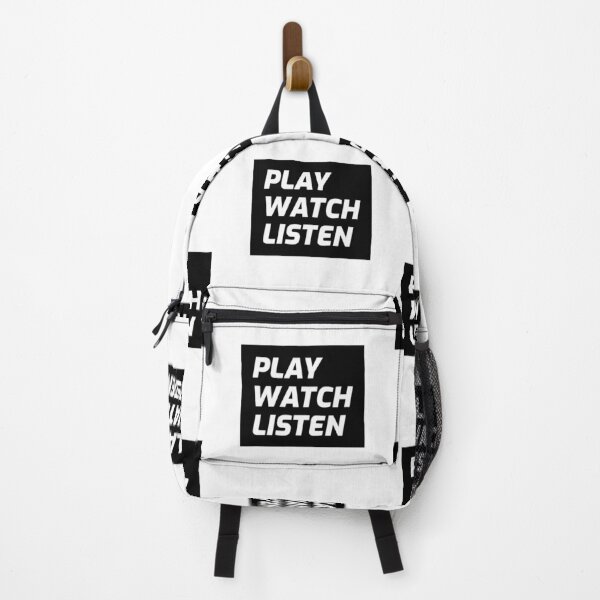 Item preview, Play Watch Listen T-shirt and Apparel Design designed and sold by MucciStore.