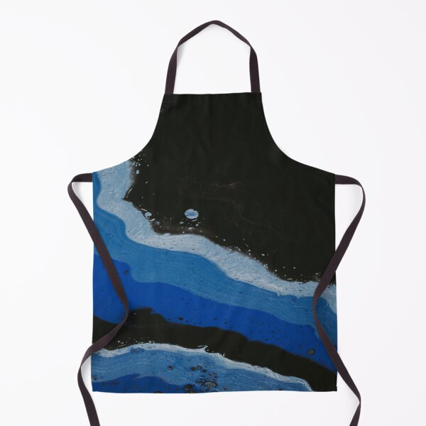 Item preview, Ocean Waves in Blue Black  designed and sold by BEyourself be.