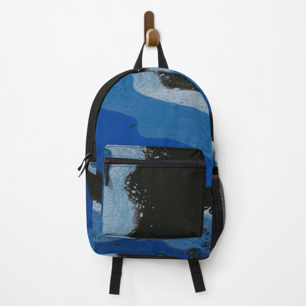 Item preview, Ocean Waves in Blue Black  designed and sold by BEyourself be.