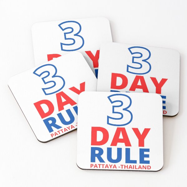 Item preview, Pattaya - 3 Day Rule -Thailand designed and sold by Scubaloppy.