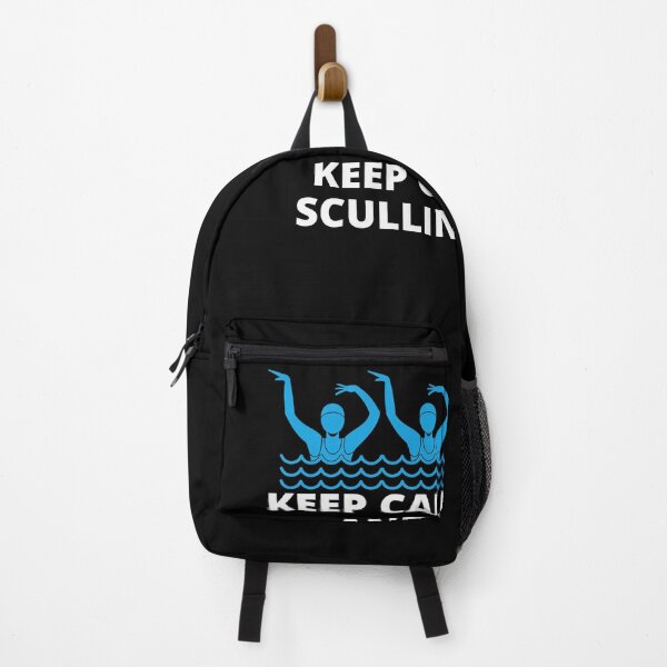 Item preview, Keep Calm and Keep On Sculling.- Funny Synchronized Swimming designed and sold by LoveSynchro.