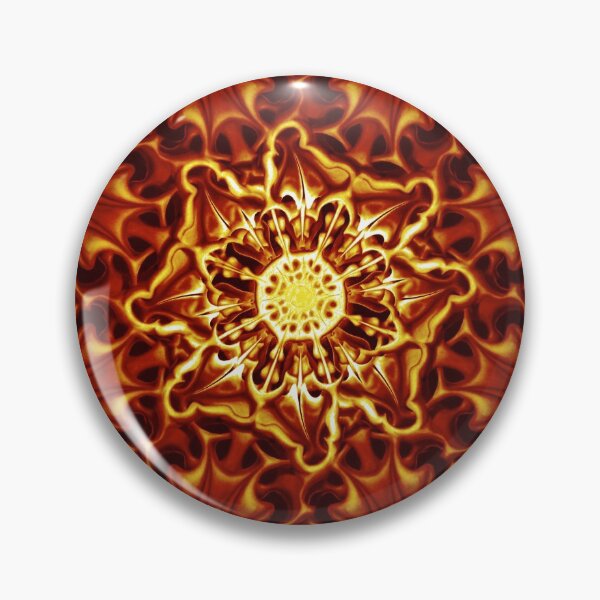 Item preview,  Bee Bloom round 14 Sunrise nature flower pattern designed and sold by bryansteward.