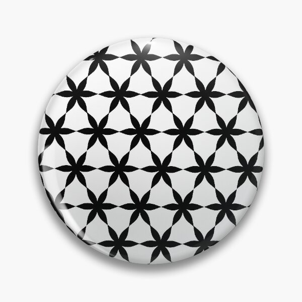 Item preview, Black Flower Pattern  designed and sold by CM-PD.