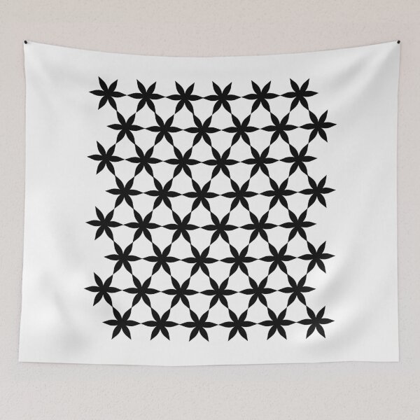 Item preview, Black Flower Pattern  designed and sold by CM-PD.