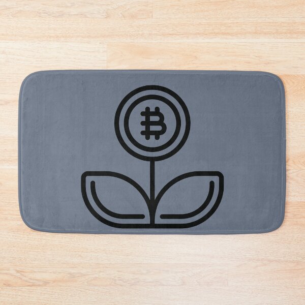 Item preview, Black Bitcoin Flower designed and sold by AeroAstro.