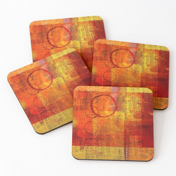 Item preview, Sunshine Abstract Mixed Media Painting designed and sold by NancyMerkle.