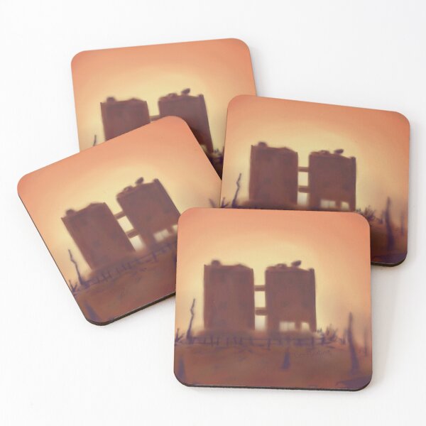 Item preview, Two Buildings in a Wasteland designed and sold by LeeFleeting.