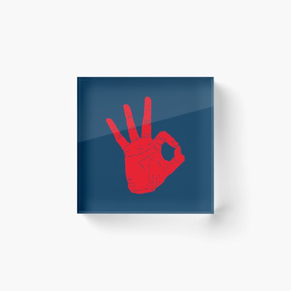 Artikelvorschau, Rote perfekte Symbol-Handentwürfe entworfen und verkauft von SeventhGate.