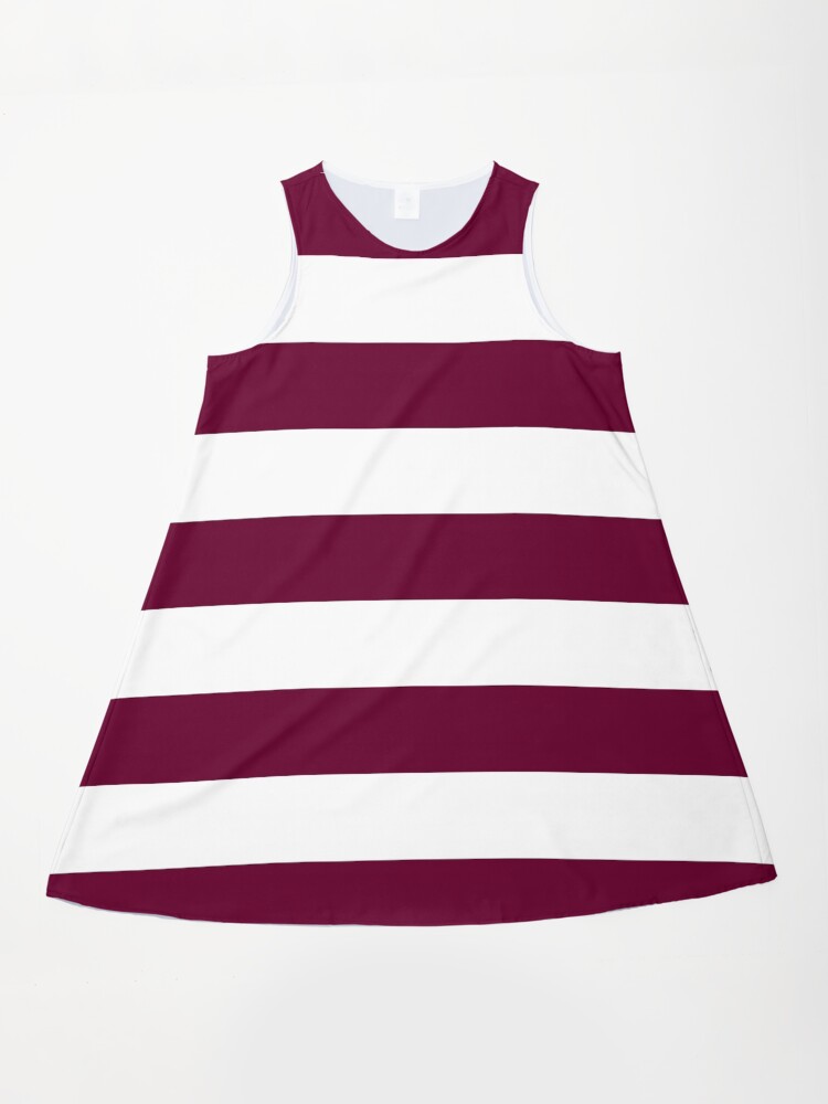 burgundy striped dress Shop Carriage Burgundy Stripe Sleeveless Pintuck Midi Shirt Dress