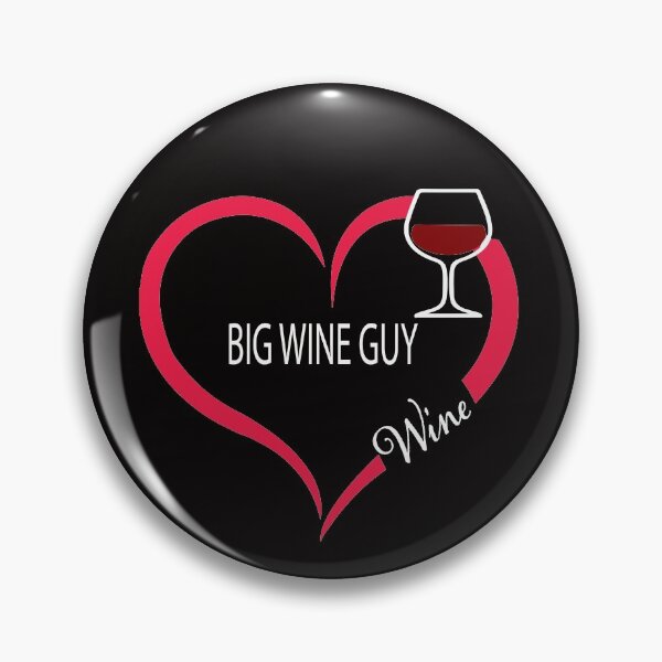 Item preview, Big Wine Guy heart designed and sold by JAZTshirt.