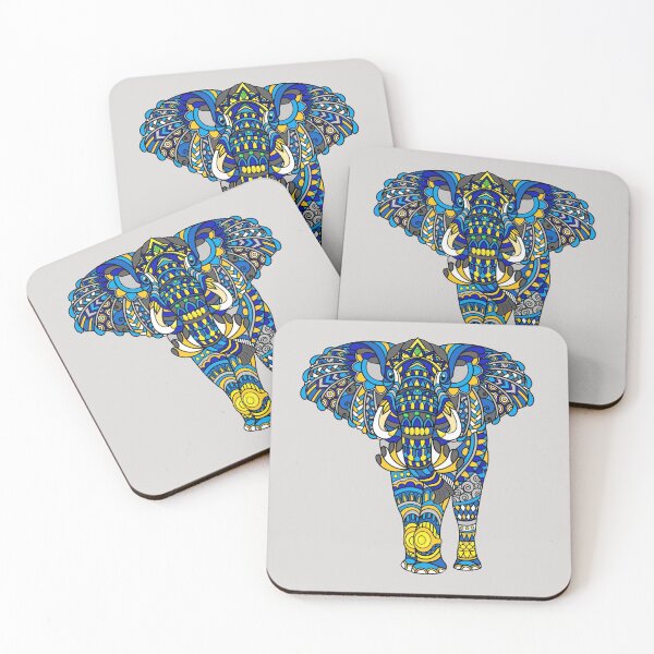 Item preview, MOSAIC ELEPHANT designed and sold by THE AMERICAN TEEVANGELIST.