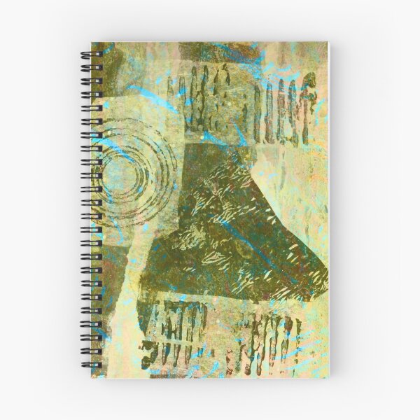 Item preview, Scrappy Green Collage Art Design designed and sold by NancyMerkle.