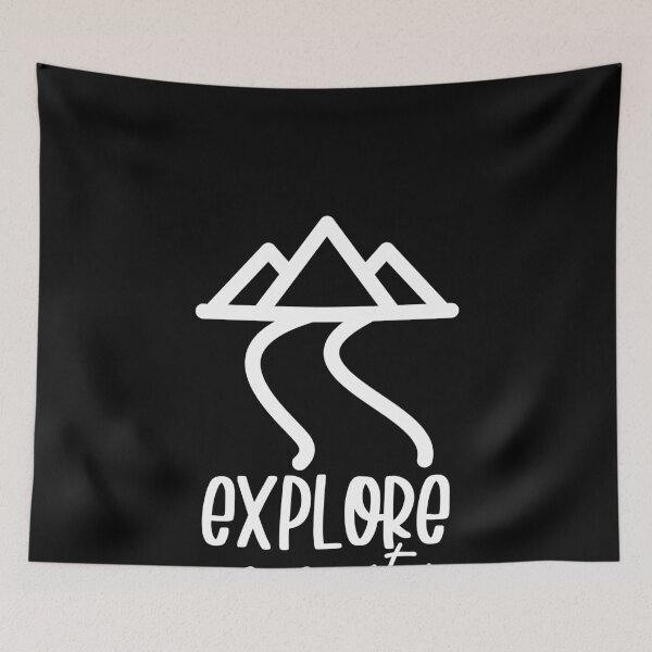 Item preview, Camping Caravan Camper Adventure Travel designed and sold by MarianRossberg.