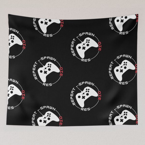 Item preview, Spawn Res Repeat | Gamer designed and sold by itsokaybyme.