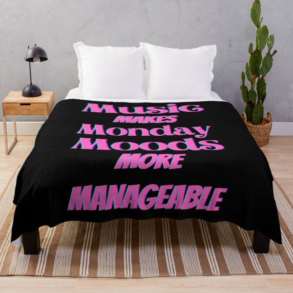 Item preview, Music makes Monday moods more manageable #3 designed and sold by AnnaBBS.
