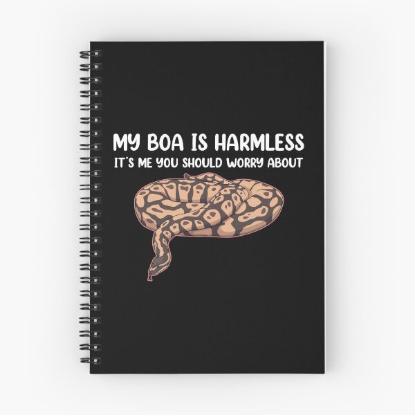 Item preview, Harmless Snake Owner Boa Constrictor print designed and sold by jakehughes2015.