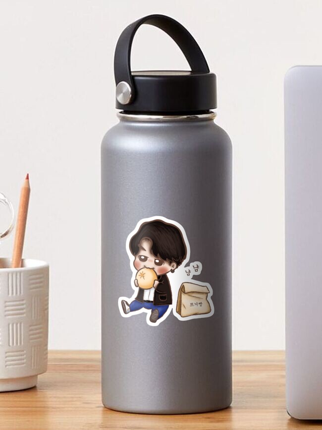 Thumbnail 1 of 3, Sticker, BTS Jimin  designed and sold by RoniPool.
