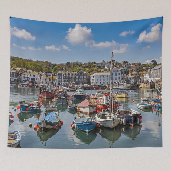 Item preview, Mevagissey Harbour, Cornwall UK designed and sold by heidipics.