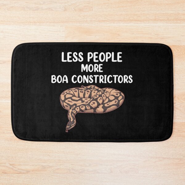Item preview, Pet Snake Less People More Boa Constrictors design designed and sold by jakehughes2015.