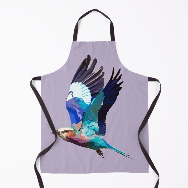 Item preview, L is for Lilac Breasted Roller,Lilac-breasted Roller Illustration – Vibrant Bird Art for Wildlife and Nature Lovers designed and sold by PrettylittlepastelUk.