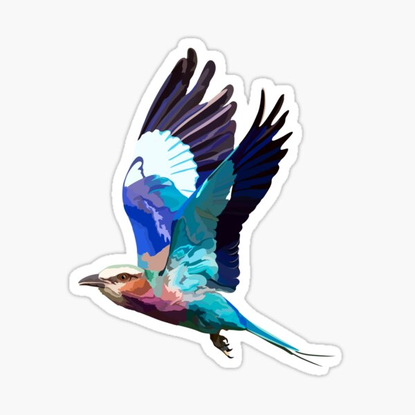 Item preview, L is for Lilac Breasted Roller  designed and sold by thezoogirl.
