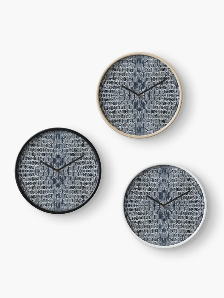 Thumbnail 3 of 4, Clock, Inkwrap designed and sold by RubyPrintDesign.