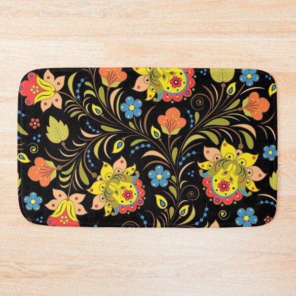 Item preview, Seamless pattern with traditional Russian floral ornament designed and sold by Doninni.