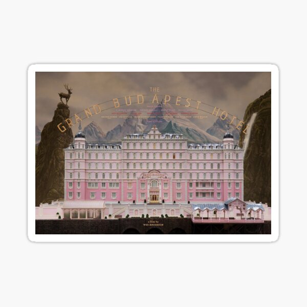 Artikel-Vorschau von Budapest Hotel Film, designt und verkauft von kellyonsrodrigo.