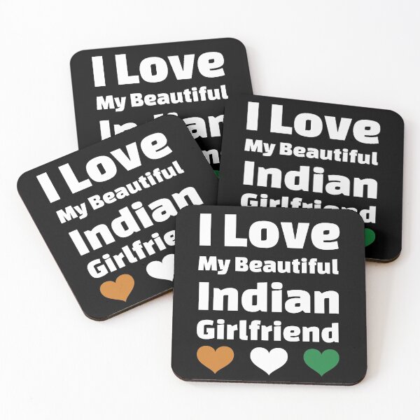 Item preview, I Love My Beautiful Indian Girlfriend - India Girlfriend designed and sold by DiceNLDesigns.