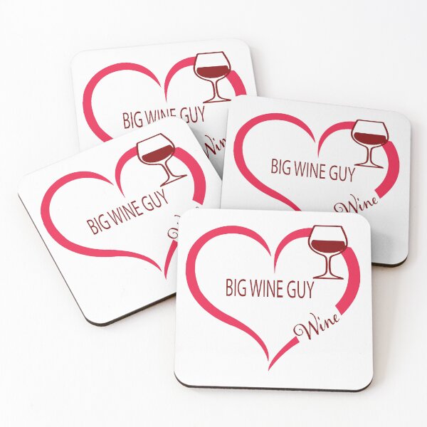 Item preview, Big Wine Guy heart designed and sold by JAZTshirt.
