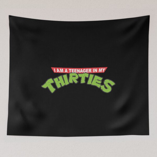 Item preview, I AM A TEENAGER IN MY THIRTIES designed and sold by pannolinno.