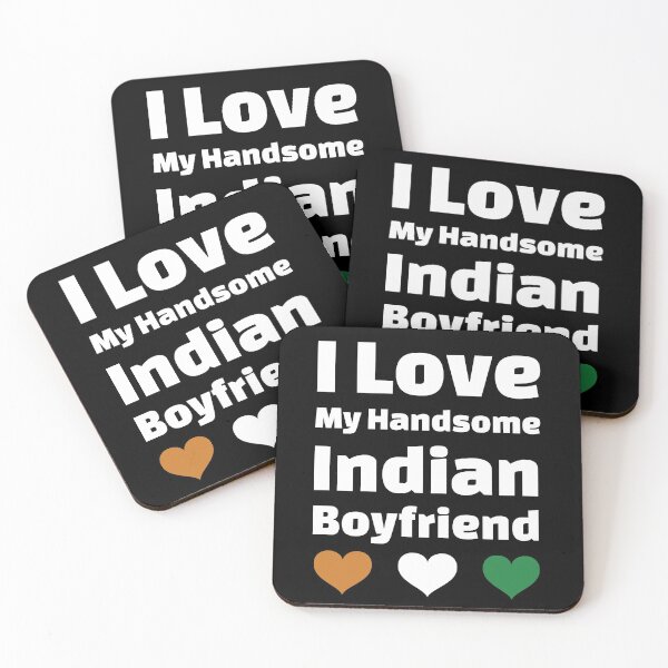 Item preview, I Love My Handsome Indian Boyfriend - India Boyfriend designed and sold by DiceNLDesigns.