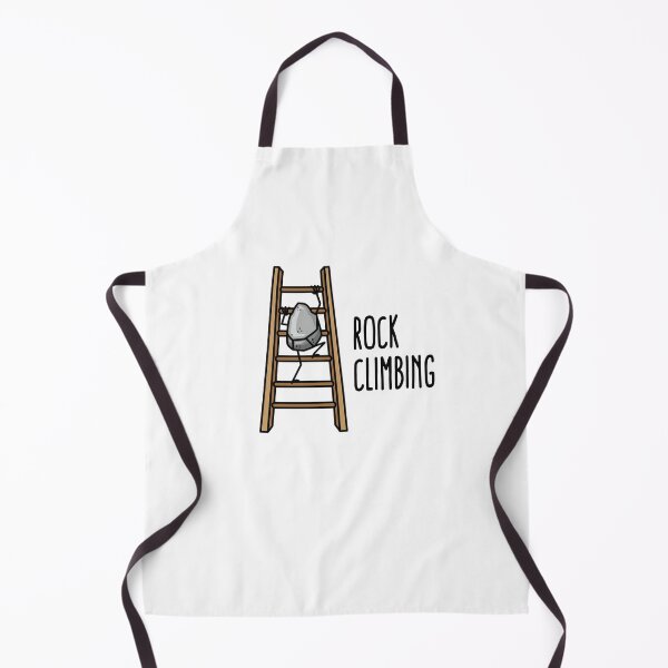 Item preview, Rock Climbing, funny climbing sport puns cartoon designed and sold by LaundryFactory.
