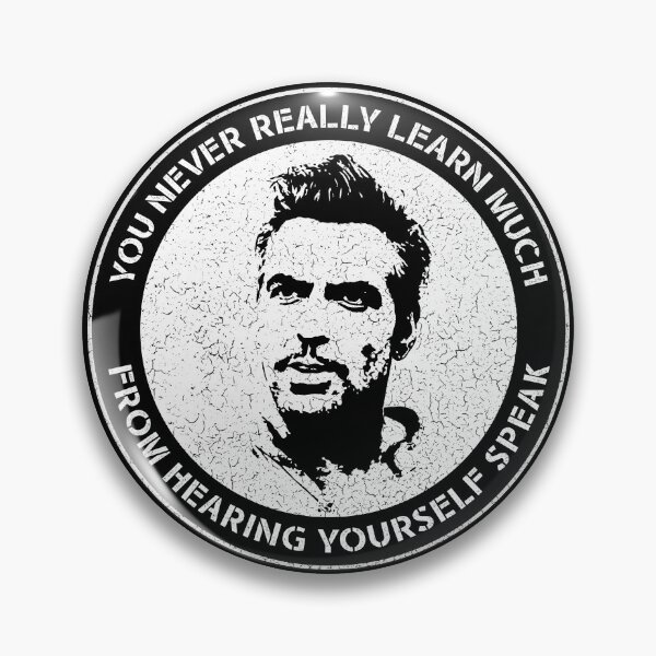 Item preview, George Clooney - You Never Really Learn Much from Hearing Yourself Speak designed and sold by IfDesignGroup.
