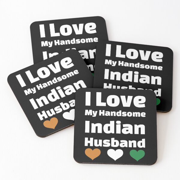 Item preview, I Love My Handsome Indian Husband - India Husband designed and sold by DiceNLDesigns.