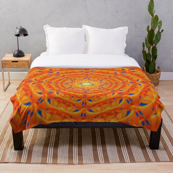Item preview, Bee Bloom Mandala 2 Sunrise nature flower pattern designed and sold by bryansteward.