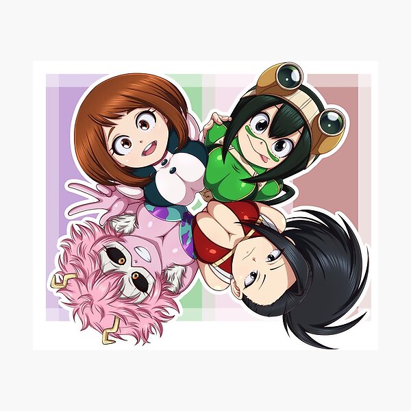 Hero Girls Photographic Print