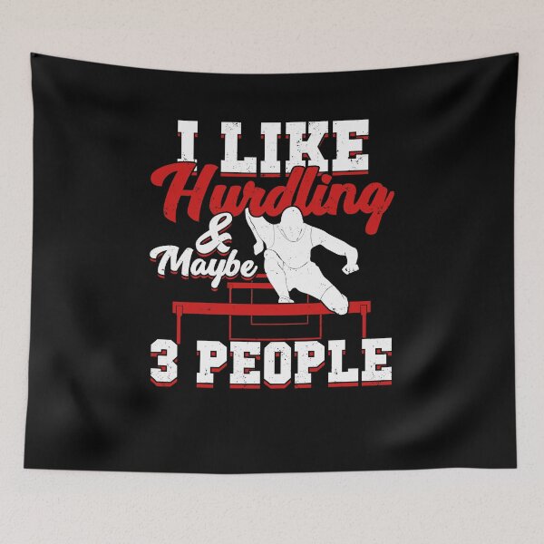 Item preview, I Like Hurdling And Maybe 3 People Hurdler Gift designed and sold by Marcid95.