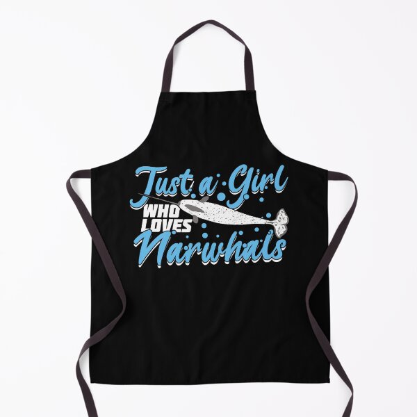 Item preview, Just A Girl Who Loves Narwhals designed and sold by Marcid95.