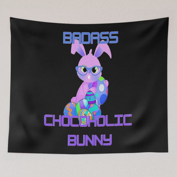 Item preview,  EASTER BUNNY, BADASS AND FUNNY, CHOCOHOLIC BUNNY, EGG HUNT SQUAD, Chilling Peeps designed and sold by Adri Barnard.