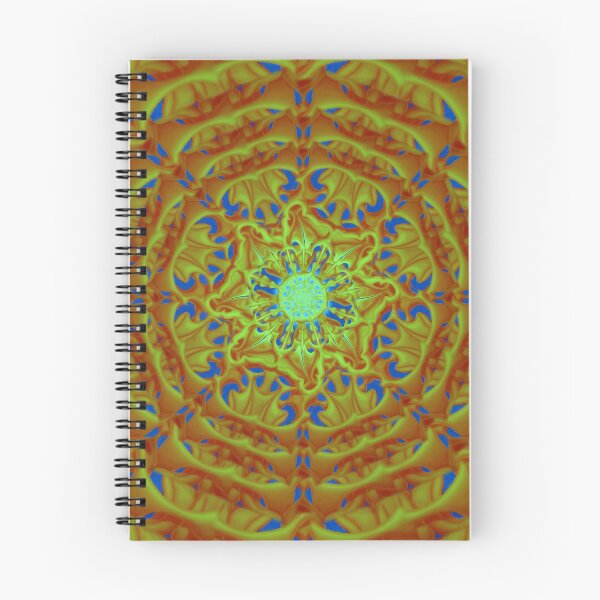 Item preview, Bee Bloom Mandala 3 Sunrise nature flower pattern designed and sold by bryansteward.