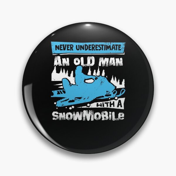 Item preview, Never Underestimate An Old Man With A Snowmobile designed and sold by Marcid95.