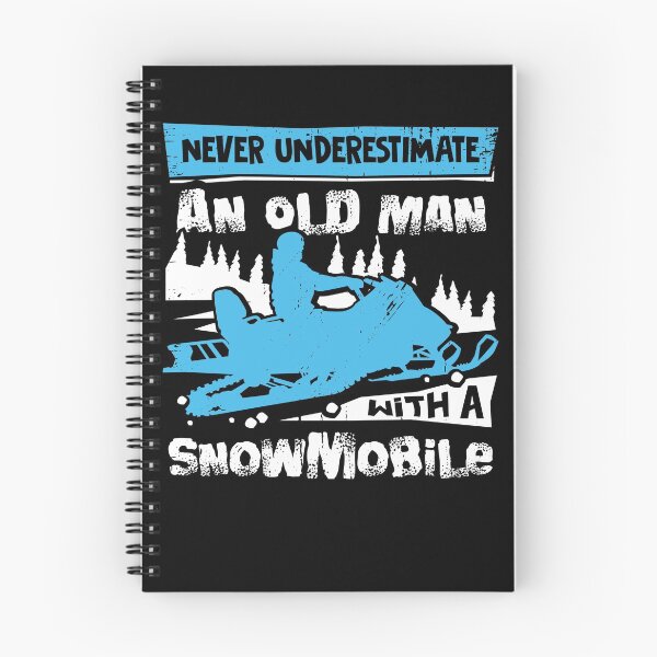Item preview, Never Underestimate An Old Man With A Snowmobile designed and sold by Marcid95.