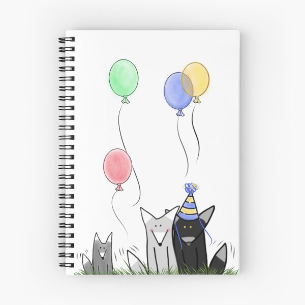 Item preview, Fiesta de cumpleaños de Wolfish designed and sold by WolfShadow27.