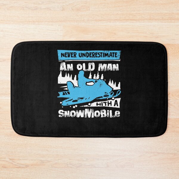 Item preview, Never Underestimate An Old Man With A Snowmobile designed and sold by Marcid95.