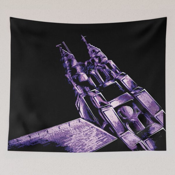Item preview, Purple Chalky Church designed and sold by QuarterMoon.
