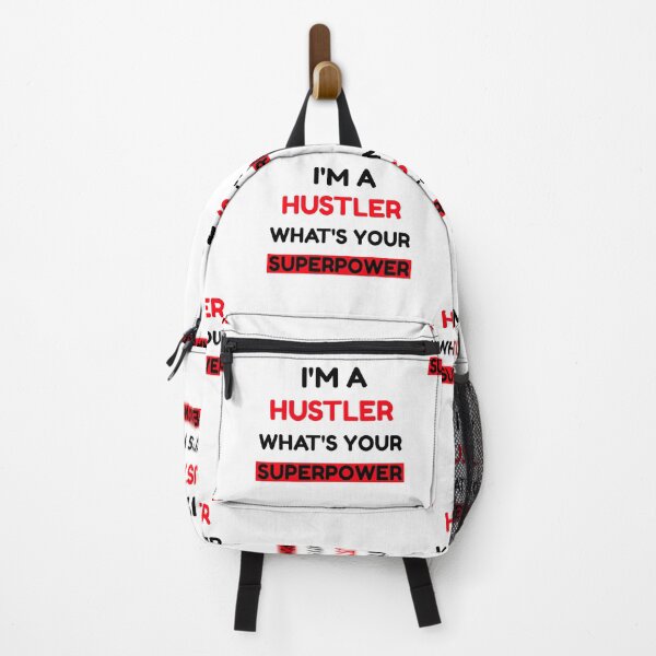 Item preview, I am a Hustler What's Your Superpower T-shirts and Apparel Design designed and sold by MucciStore.